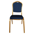 SMTE -  Steel Frame Conference ChairBlue Upholstery