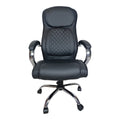 SMTE - PKiza Leather office chair Include assemble Black