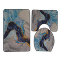 SMTE - 3 Piece Non Slip Super Absorbent Bath Mat set tsz7