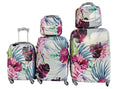 SMTE - Le Emporer PC Material HighQuality Luggage5Piece SetFlowers