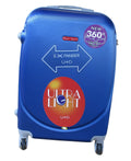 SMTE - 1 Piece Lightweight Luggage 31" - Blue