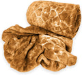 SMTE - Acesa Premium Quality Fleece Blanket 210x150cm For Winter - Gold