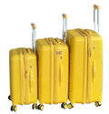 SMTE - Le Emporer Unbreakable and Expandable Suitcase Set30inch Luggage SetRoyal Yellow