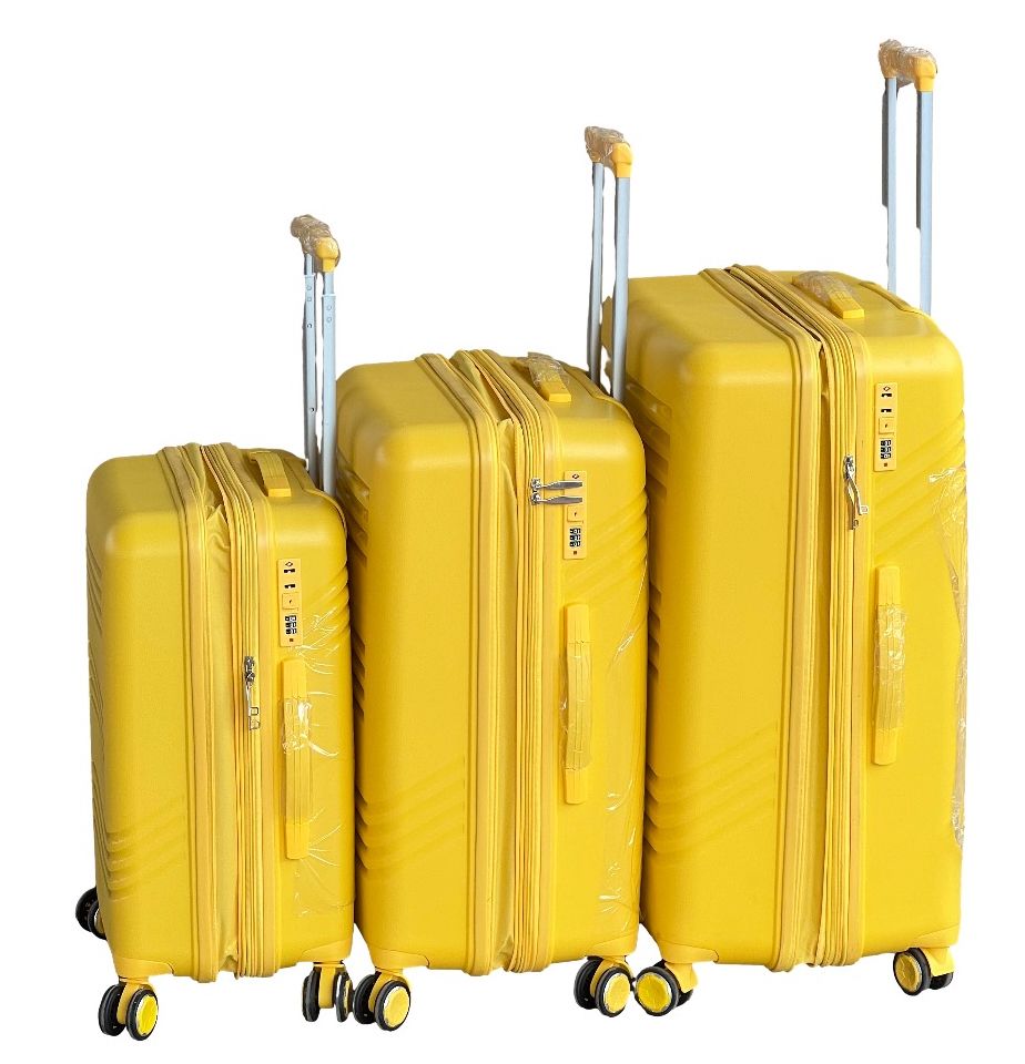 SMTE - Le Emporer Unbreakable and Expandable Suitcase Set30inch Luggage SetRoyal Yellow