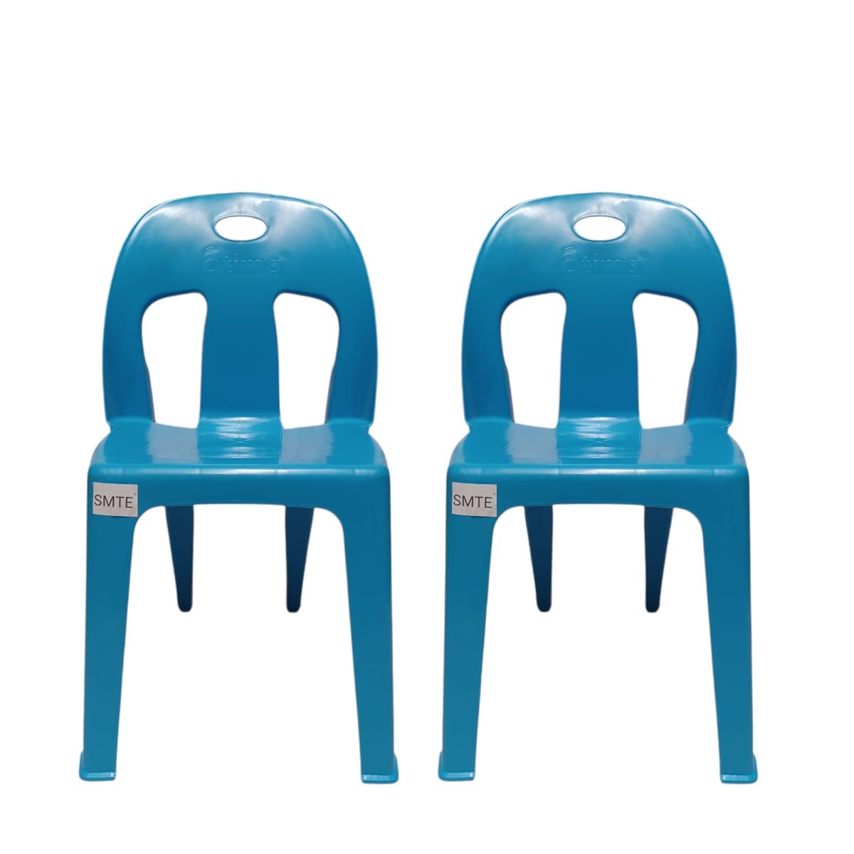 SMTE - Party Plastic Chair Set of 2Blue