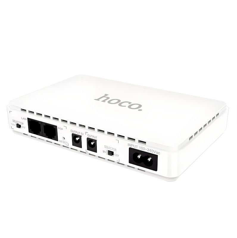 SMTE - Hoco - Smart Mini DC UPS & Powerbank 8800mAh