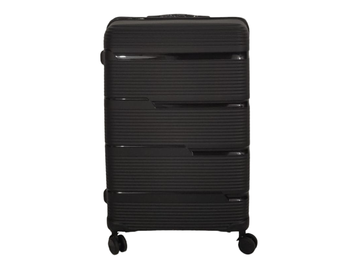 SMTE -  Acesa Hard Shell Elite Suitcase - Black - 68 cm