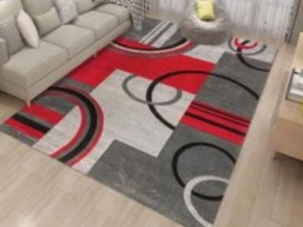 SMTE - 200cm by 150cm - Modern 3D Geometric Design Area (A51.)x Rug