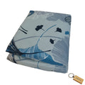 SMTE - Luxurious Microfiber Bed Sheets:150x189cm and  KeyringFlower
