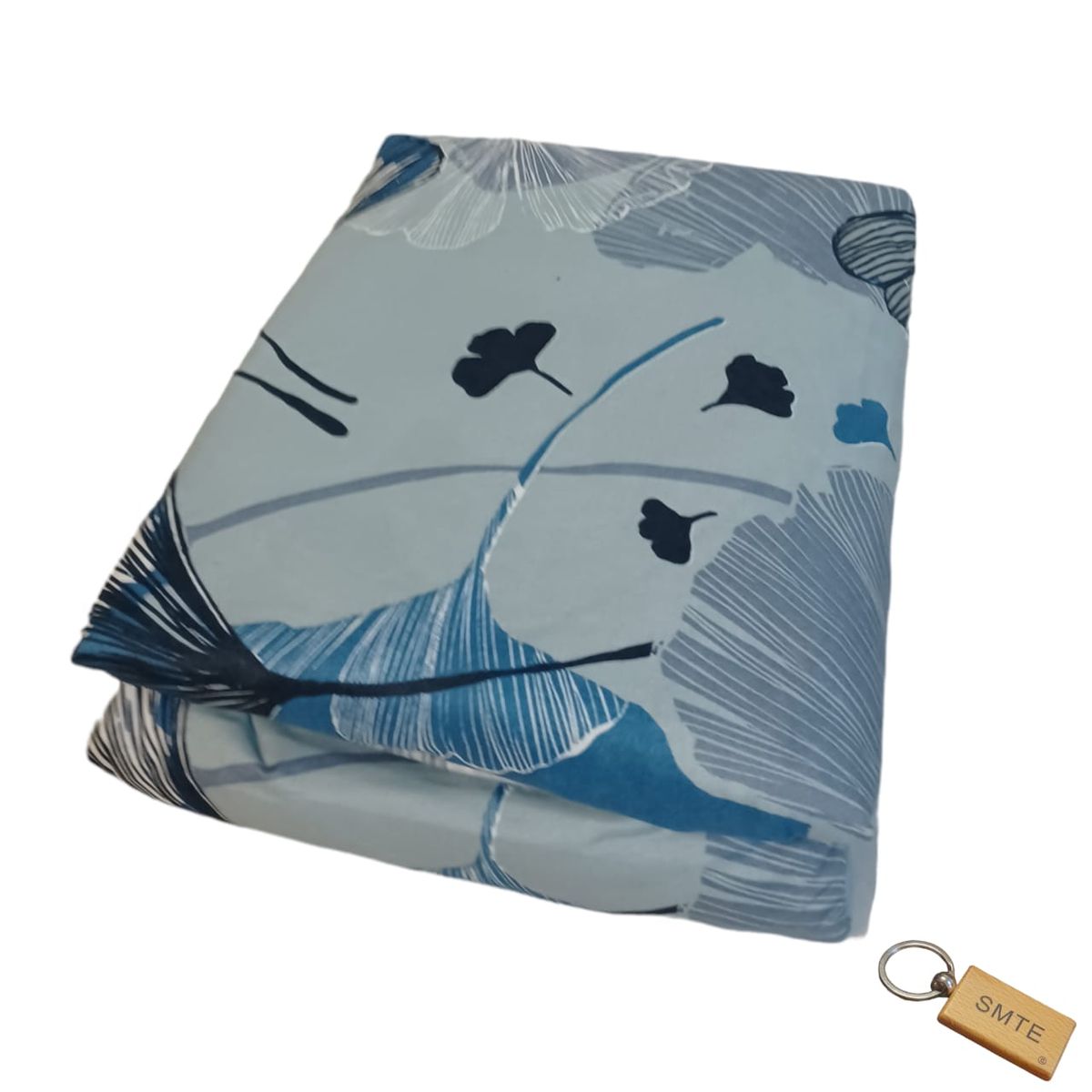 SMTE - Luxurious Microfiber Bed Sheets:150x189cm and  KeyringFlower