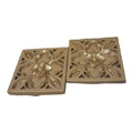 SMTE - High End Design Curtain Tieback - Steal Set of Two STIED 6 - Gold