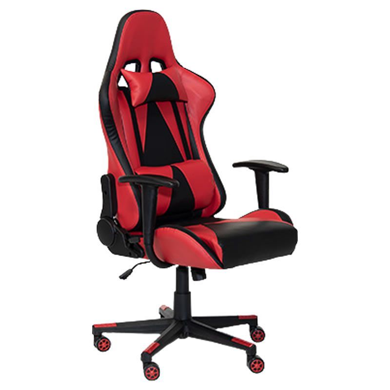 SMTE - New Look Gaming Office Chair - Red, Black