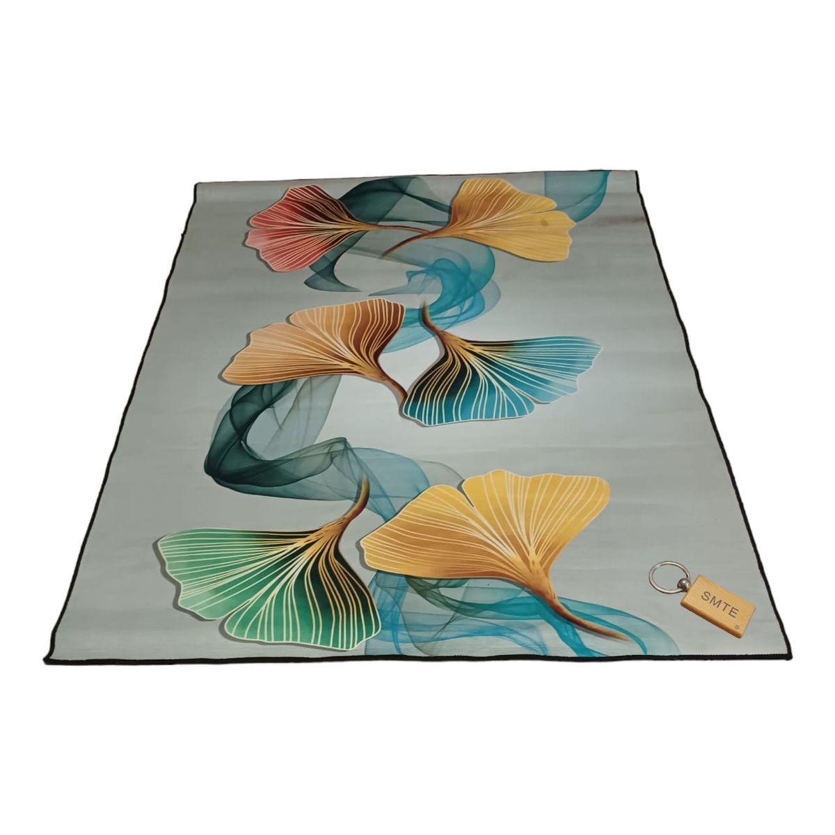 SMTE - 200cm by 150cmModern 3D Geometric Design Area Rug FR6 With  keyring