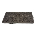 SMTE - High End Design Curtain Tieback - Steal Set of Two STIED 6 - Brown