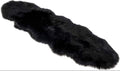 SMTE - Faux Fur Rug - 60cm x 1.8 m - Black