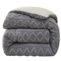 SMTE - Luxurious Comforter SetsGrey