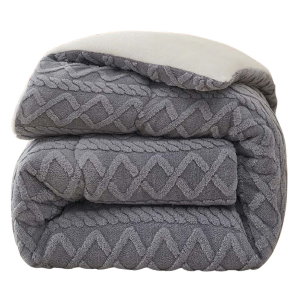 SMTE - Luxurious Comforter SetsGrey