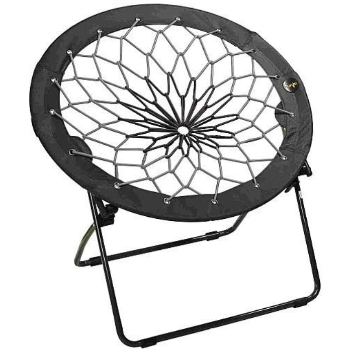SMTE - Black Alloy Steel Folding Chair