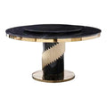 SMTE - Luxury Round Marble Dining Asian Table - A-Dt871