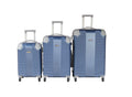 SMTE - Travel 28Inch Luggage Suitcase Bag SetStylish3PieceLight Blue