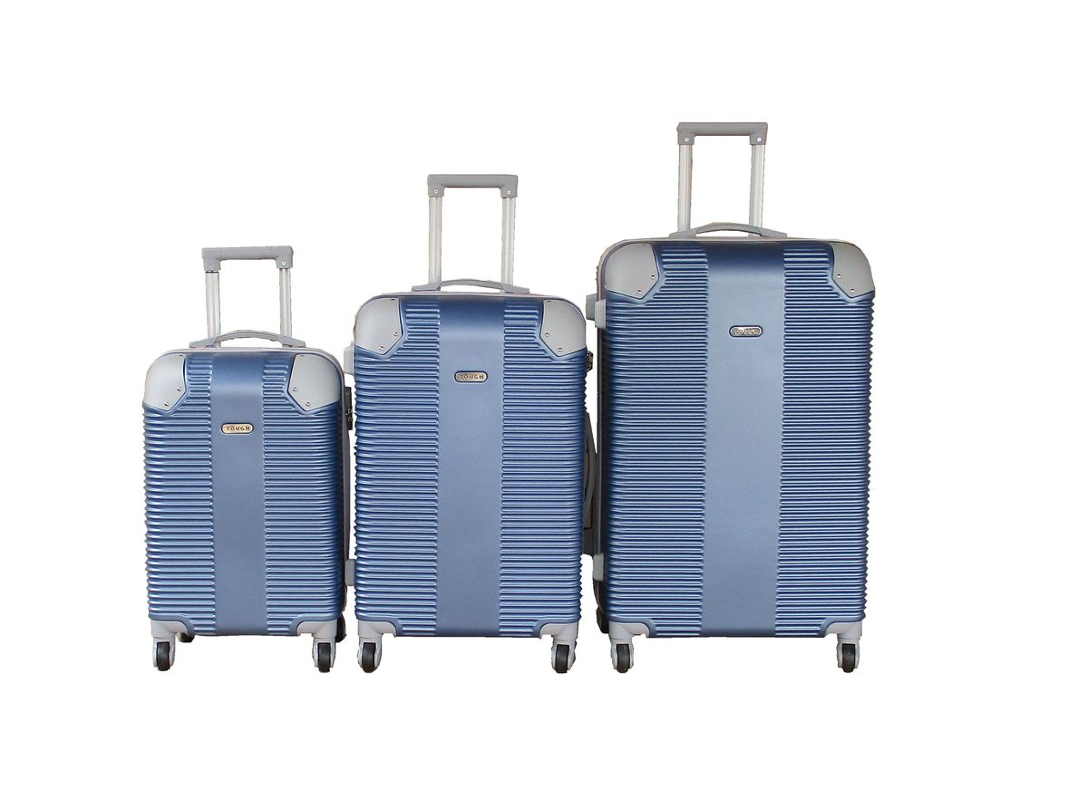 SMTE - Travel 28Inch Luggage Suitcase Bag SetStylish3PieceLight Blue