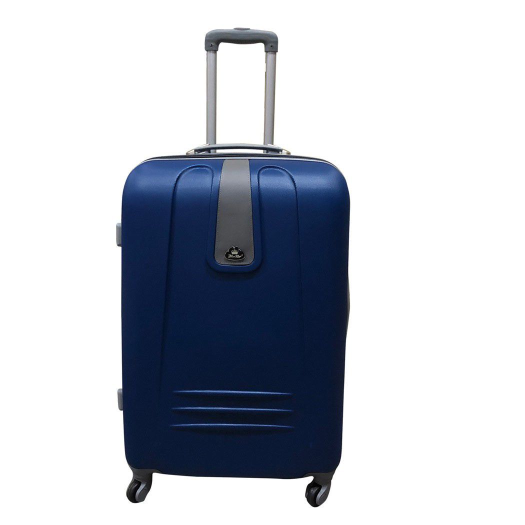 SMTE - 1 Piece Sleek Luggage 23" - Blue