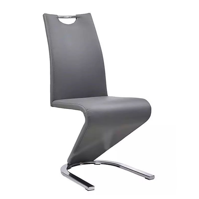 SMTE - Z shape Luxury and Modern Dining Chair -Y587 - Grey