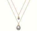 SMTE - MultiLayer 1ct Moissanite Pendant Necklace