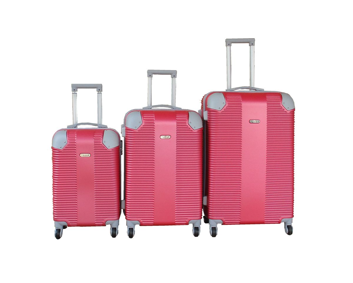 SMTE - Travel 28Inch Luggage Suitcase Bag SetStylish3PieceRed