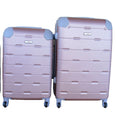 SMTE - 2 Piece Luggage Set - Rose Gold
