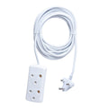 SMTE - WhiteExtension Lead ,Side by side Coupler 5m length