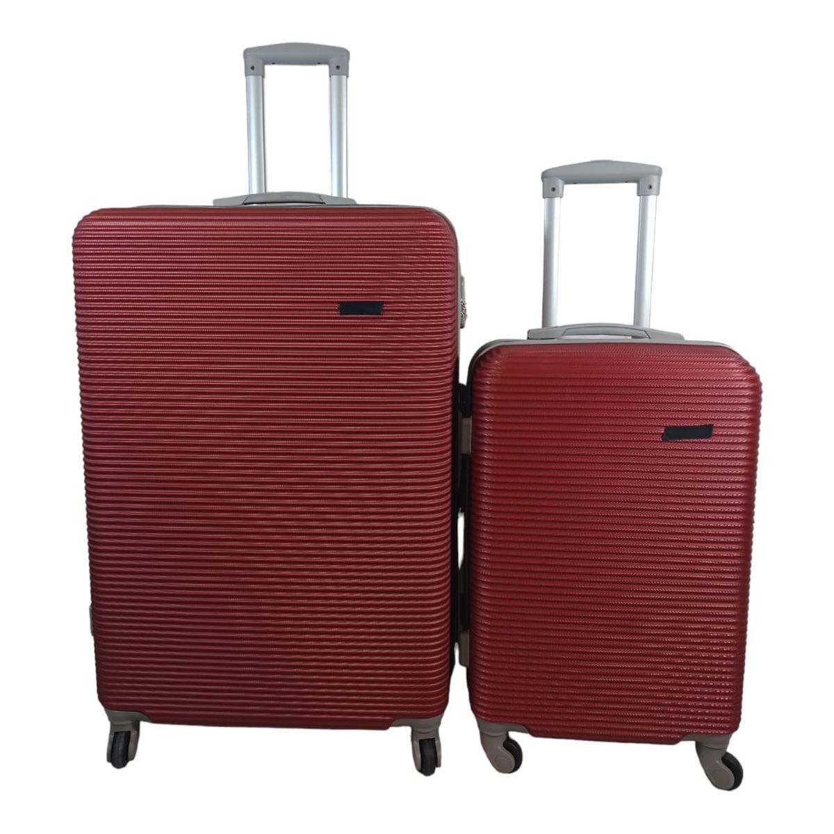SMTE -  Hard Outer Shell Luggage SetRed2 Piece