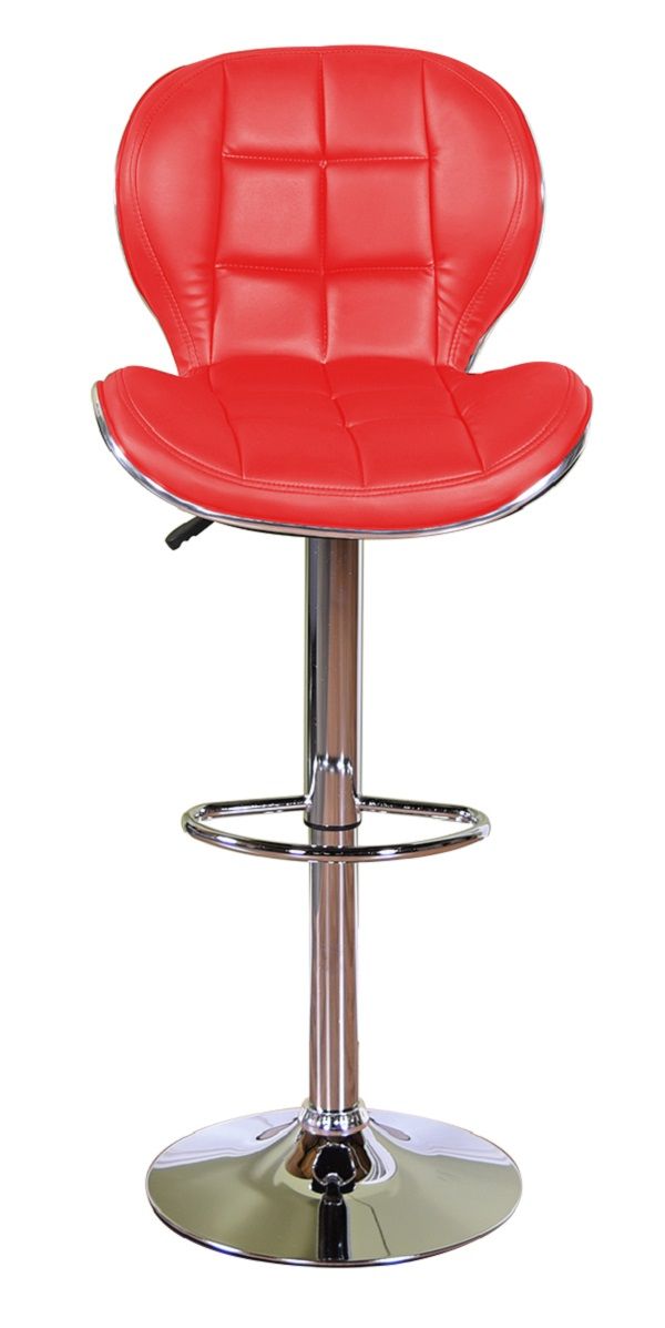 SMTE - Bar Stool 610 Faux LeatherSet of 2Red