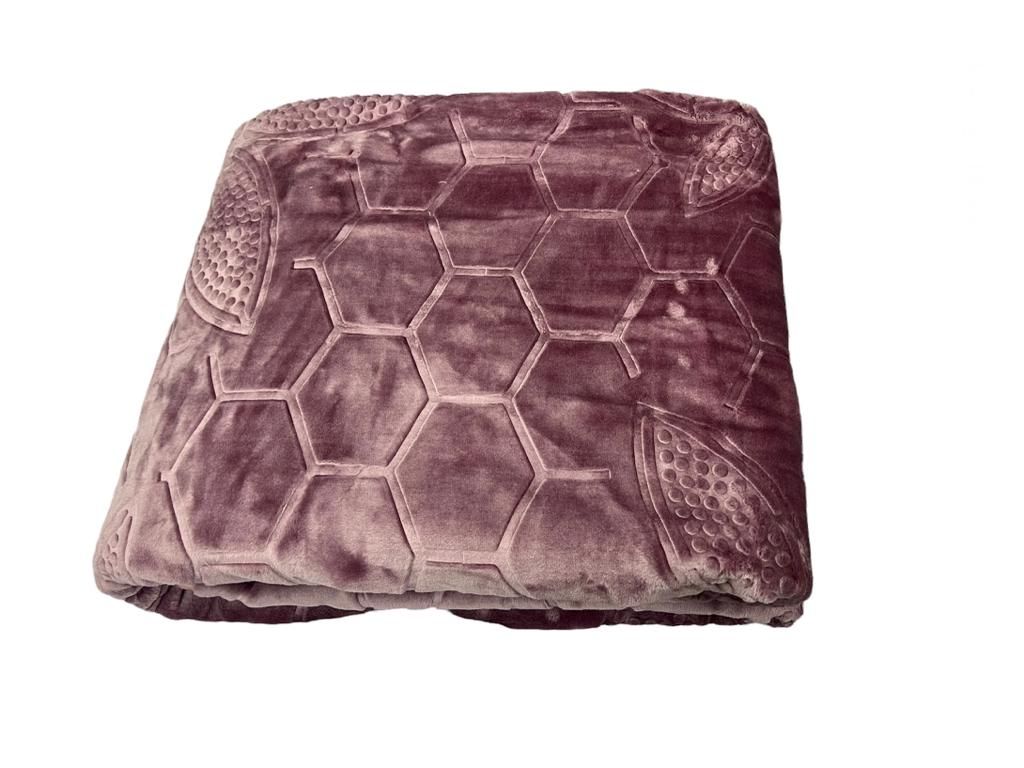 SMTE - Soft Cozy Mink Blanket DM - Purple
