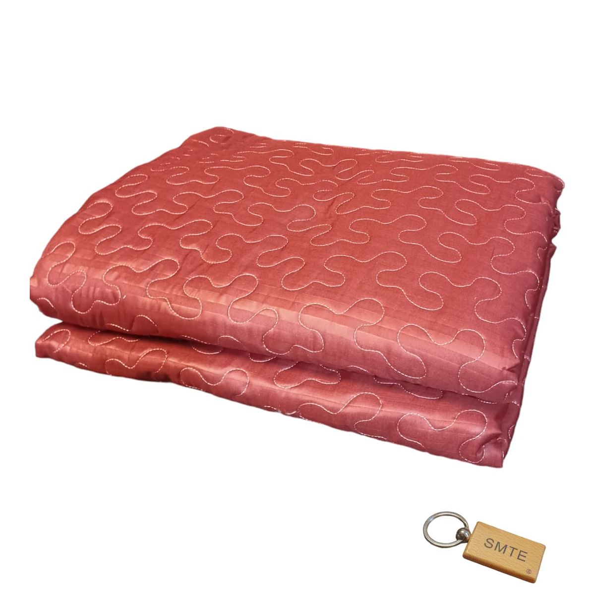 SMTE - Premium Plane Bedspread: Elevate Your Bedroom with Timeless+ KeyringBubblegum