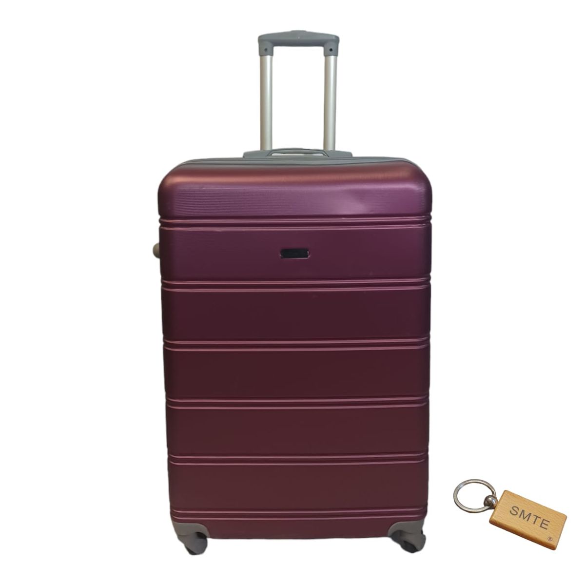 SMTE - Durable Elegance: Suitcase Small 55cm with  Keyring1 PieceMaroon