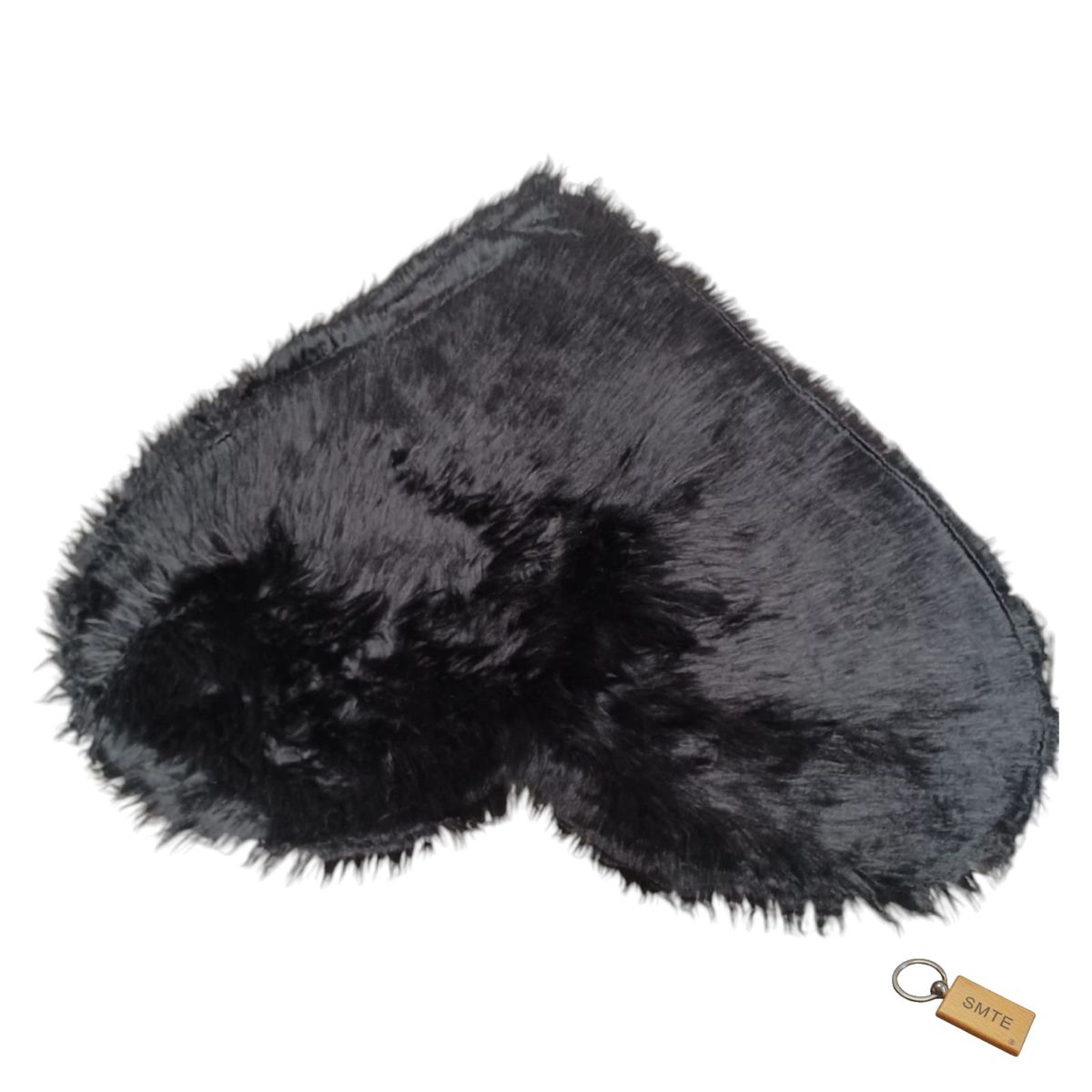 SMTE - Fluffy Runner CarpetSoft, Plush, and Stylish Floor CoveringBlack