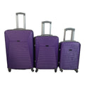 SMTE -  Hard Outer Shell Luggage3 PiecePurple