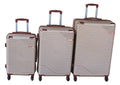 SMTE - Luggage SetDurable, Lightweight, Spinner Wheels, Telescoping Handle3PieceGold