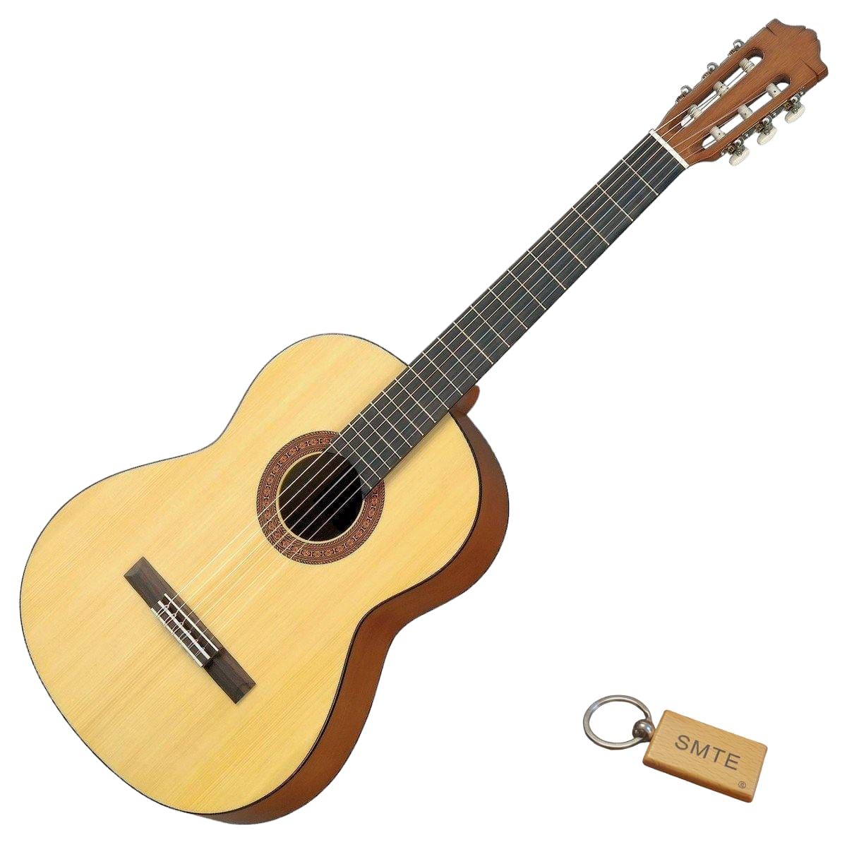 SMTE - Masterful Melodies Await: Premium Acoustic Guitar + Keyring