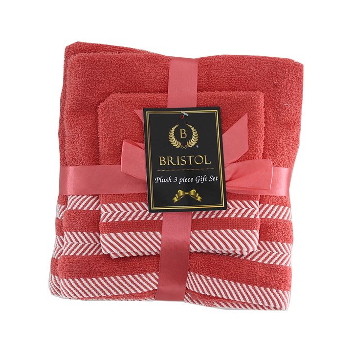 SMTE - Bristol Towel Gift Set - Coral