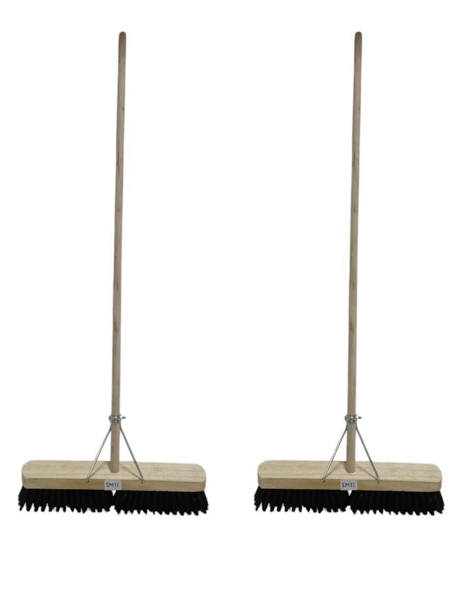 SMTE -  Wooden Broom SetPack of 2 (60cm Head)
