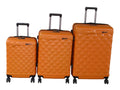 SMTE - Unbreakable 3Piece Luggage SetQuilted Design, TSA Lock, Spinner Wheels.