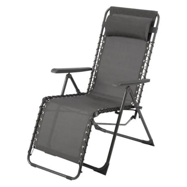 SMTE - Fumie Foldable Outdoor Chair-Grey