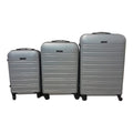 SMTE - Infinite Quality Travel Ware - 3 Piece Luggage Set - Silver C9