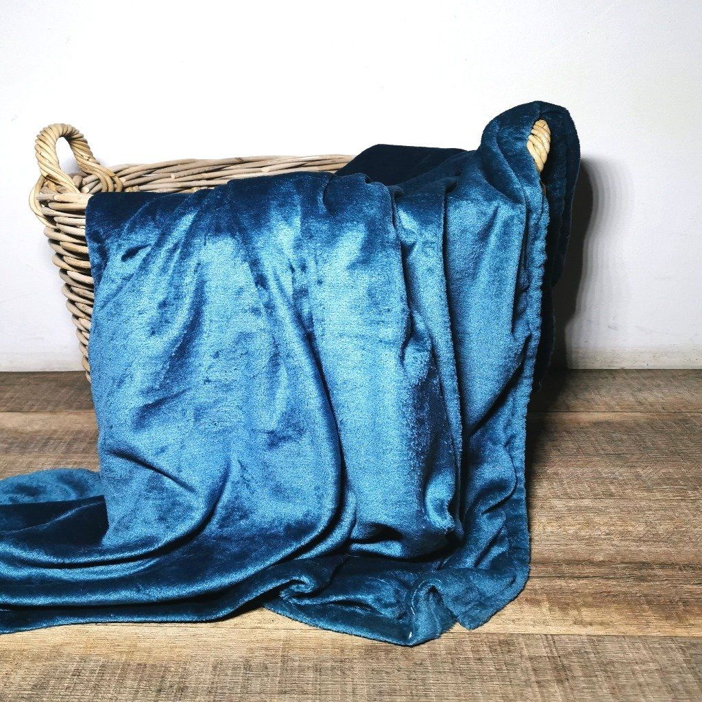 SMTE - Blanket Throw Flannel Fleece - 150 x 200cm - Teal