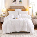 SMTE - 5 Piece Fluffy Comforter - White