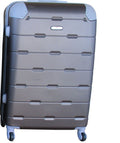 SMTE - 1 Piece Luggage 20 Inch Suitcase - Brown