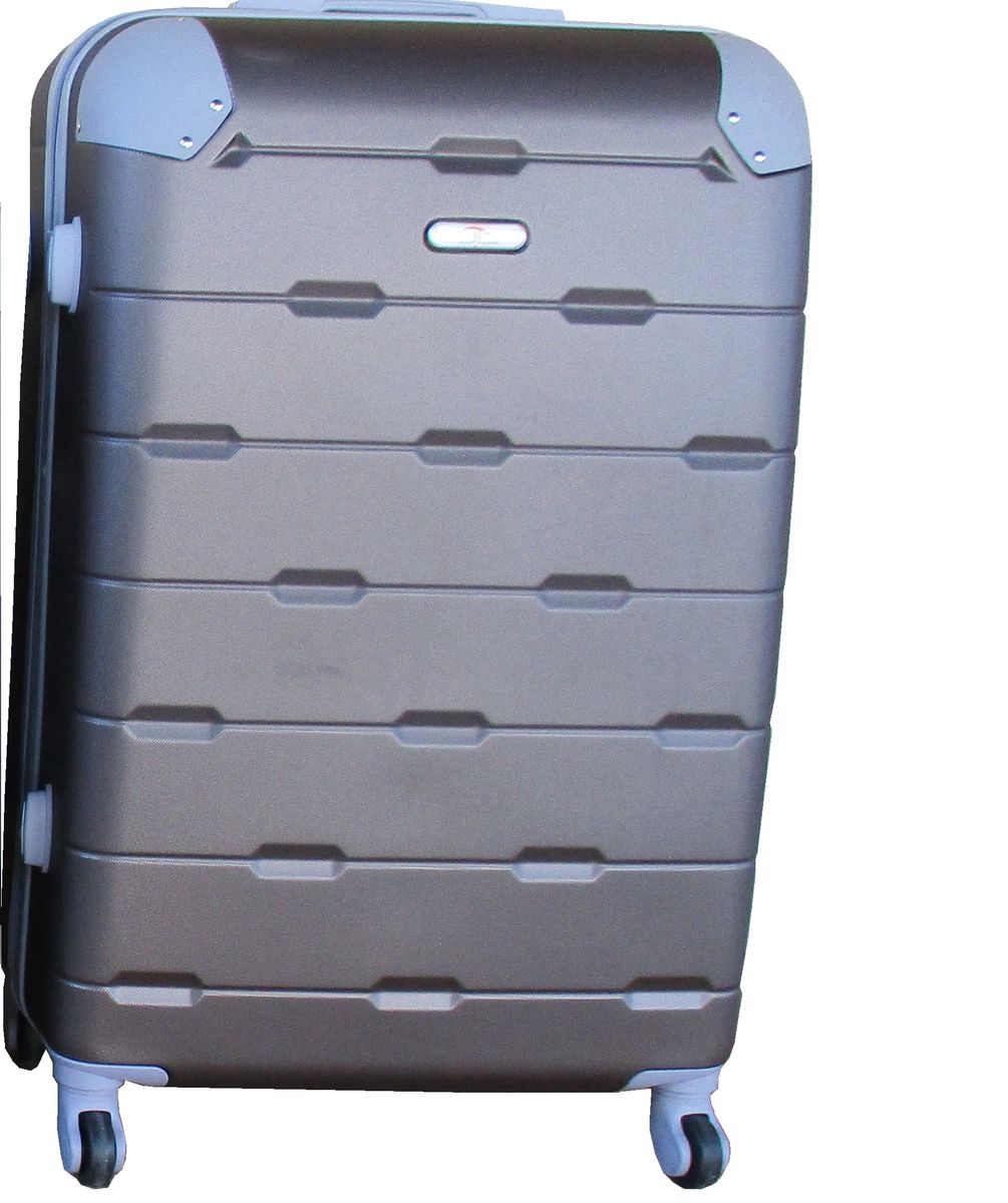 SMTE - 1 Piece Luggage 20 Inch Suitcase - Brown