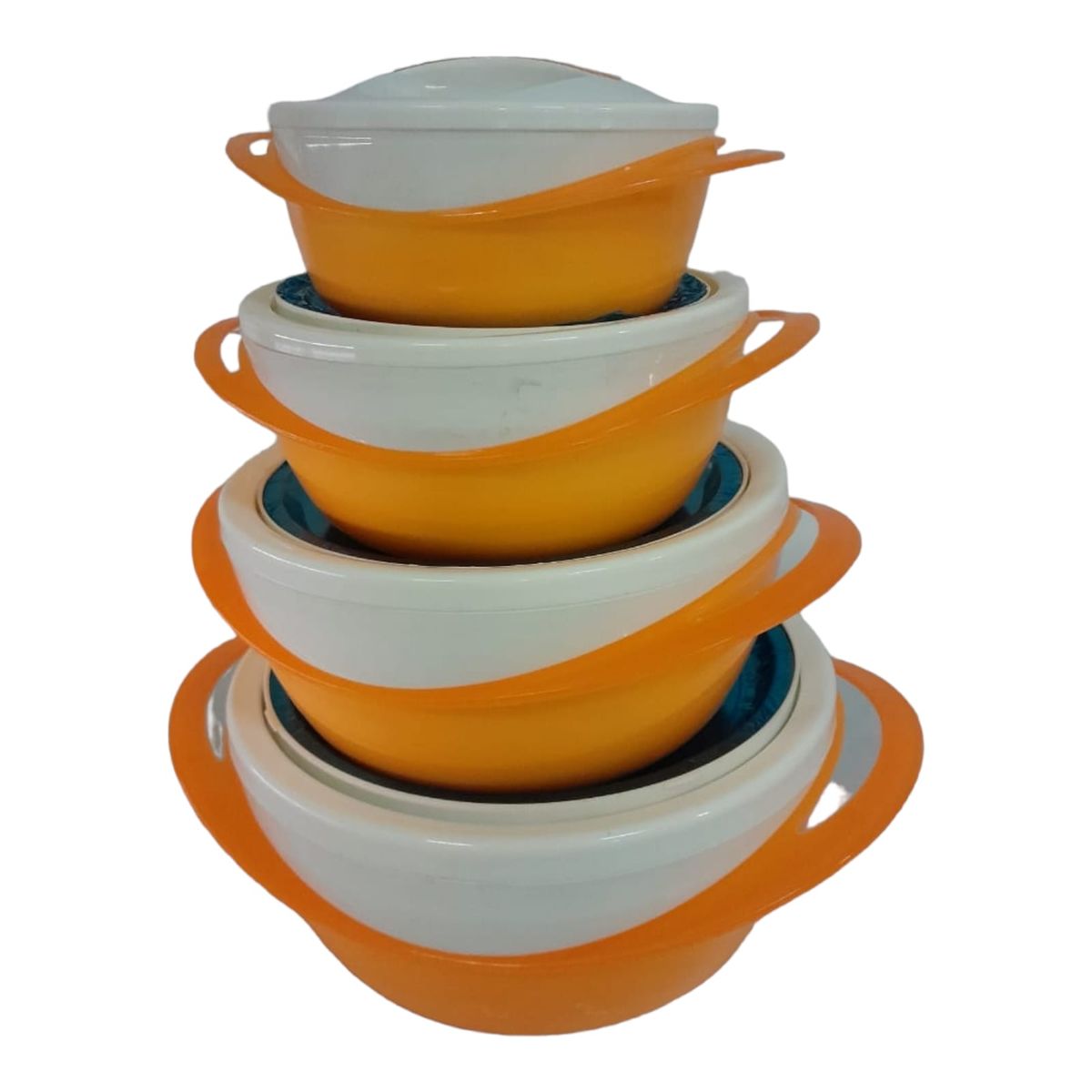 SMTE -  Thermo Containers- 4 Piece Set- Yellow-THM09